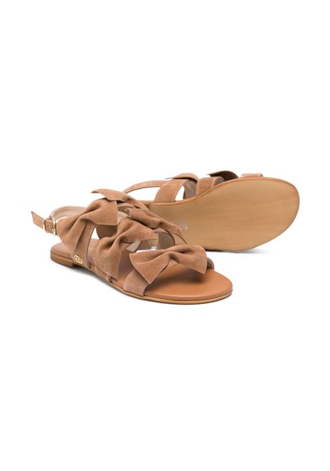 Sandali in pelle FLORENS | F956323F CAMOSCIO CUOIO